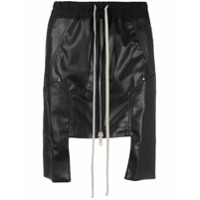 Rick Owens DRKSHDW Minissaia com ajuste no cós - Preto