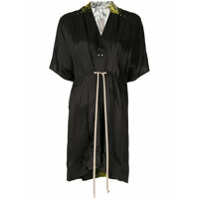 Rick Owens Vestido com estampa abstrata - Marrom