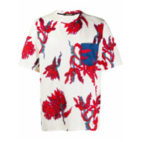 Roberto Cavalli Camiseta com estampa floral - Neutro