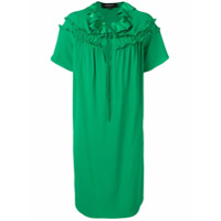 Rochas Vestido com detalhe de babado - Verde