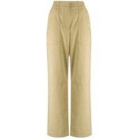 Roksanda Calça com bolso contrastante - Neutro