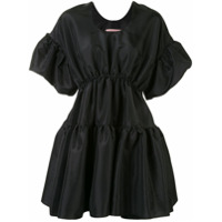 Romance Was Born Vestido Gothic Desire com amarração - Preto