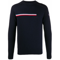 Rossignol Suéter Odysseus de lã virgem com listras - Azul