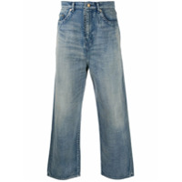 Saint Laurent Calça jeans pantalona - Azul