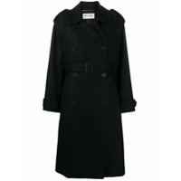 Saint Laurent Casaco com abotoamento duplo - Preto