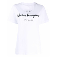Salvatore Ferragamo 1927 logo-print T-shirt - Branco