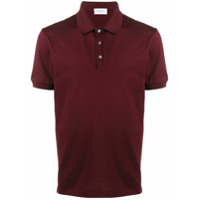 Salvatore Ferragamo Camisa polo com mangas curtas - Vermelho