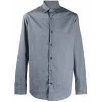 Salvatore Ferragamo classic button-up shirt - Azul