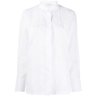 Sandro Paris Camisa Aneli com bordado - Branco