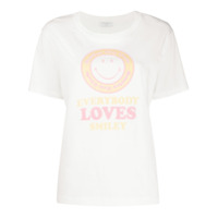 Sandro Paris Camiseta com estampa Smiley - Branco
