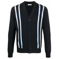 Sandro Paris Cardigan mangas longas com listras - Azul