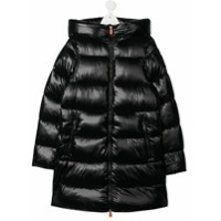 Save The Duck Kids Jaqueta matelassê longa - Preto