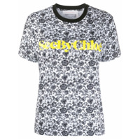 See by Chloé Camiseta com estampa floral - Branco
