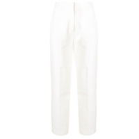 See by Chloé tailored cropped chinos - Branco