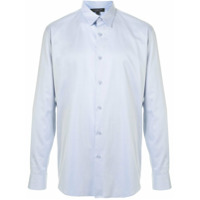 Shanghai Tang Camisa de alfaiataria com colarinho - Azul