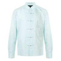 Shanghai Tang Jaqueta com botões e bolso no busto - Verde