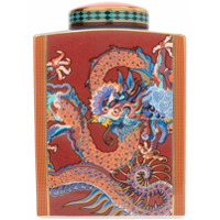 Shanghai Tang Jarra com estampa de dragão - Vermelho