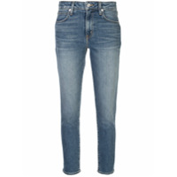 Slvrlake Calça jeans skinny com efeito desbotado - Azul