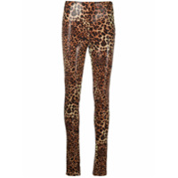 STAND STUDIO Legging com estampa de leopardo - Marrom