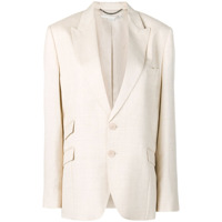 Stella McCartney Blazer mangas removíveis - Neutro