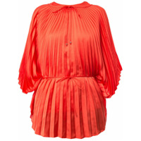 Stella McCartney Blusa reta sem mangas - Laranja