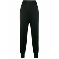 Stella McCartney Calça com detalhe de crochê lateral - Preto