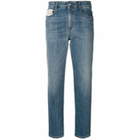 Stella McCartney Calça jeans slim cropped - Azul