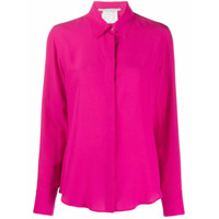 Stella McCartney Camisa com botões e colarinho - Rosa