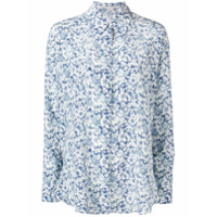 Stella McCartney Camisa com estampa floral - Azul