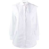 Stella McCartney Camisa com ombros estruturados - Branco