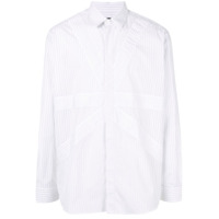 Stella McCartney Camisa Norton com listras - Branco