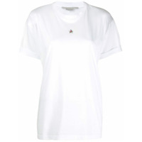 Stella McCartney Camiseta com aplicação de cristal - Branco