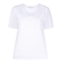 Stella McCartney Camiseta com detalhe de logo - Branco