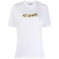 Stella McCartney Camiseta com estampa de margarida - Branco