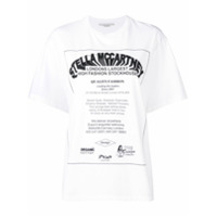 Stella McCartney Camiseta com estampa 'Stella' - Branco