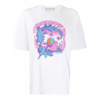 Stella McCartney Camiseta Only Tomorrow Knows oversized - Branco