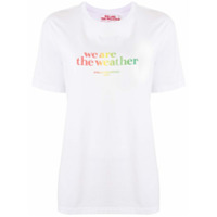 Stella McCartney Camiseta We Are the Weather - Branco