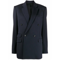 Stella McCartney double-breasted blazer jacket - Azul