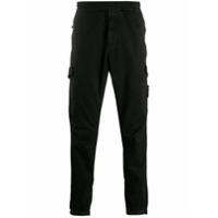 Stone Island Calça cargo slim de algodão - Preto