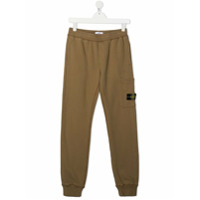 Stone Island Junior Calça esportiva com logo - Neutro