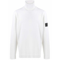 Stone Island Shadow Project Suéter gola alta - Branco