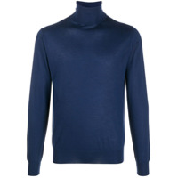 Suite 191 Suéter gola alta de cashmere - Azul