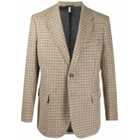 Sunflower Blazer xadrez com abotoamento simples - Marrom