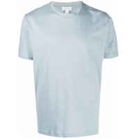 Sunspel Camiseta decote careca de algodão - Azul