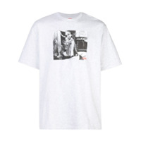 Supreme Camiseta com estampa Mike Kelley - Cinza