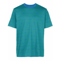 Supreme Camiseta mangas curtas listrada - Verde
