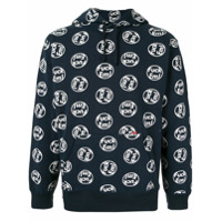 Supreme Moletom F*uck Em All com capuz - Azul