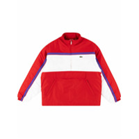 Supreme x Lacoste puffy half zip pullover - Vermelho