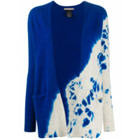 Suzusan Cardigan de cashmere sem costura - Azul