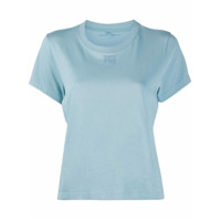 T By Alexander Wang Camiseta de algodão com logo - Azul